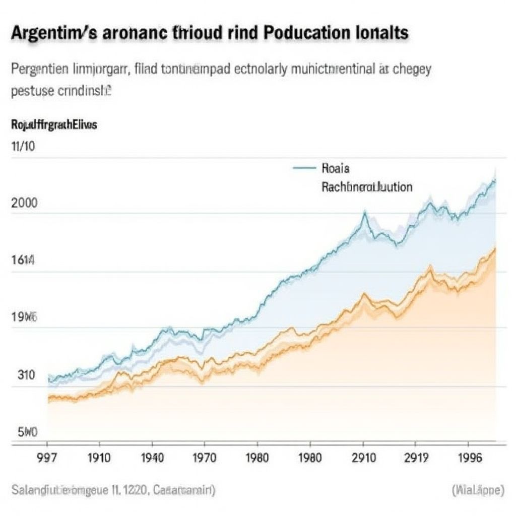 Estadísticas de producción petrolera argentina